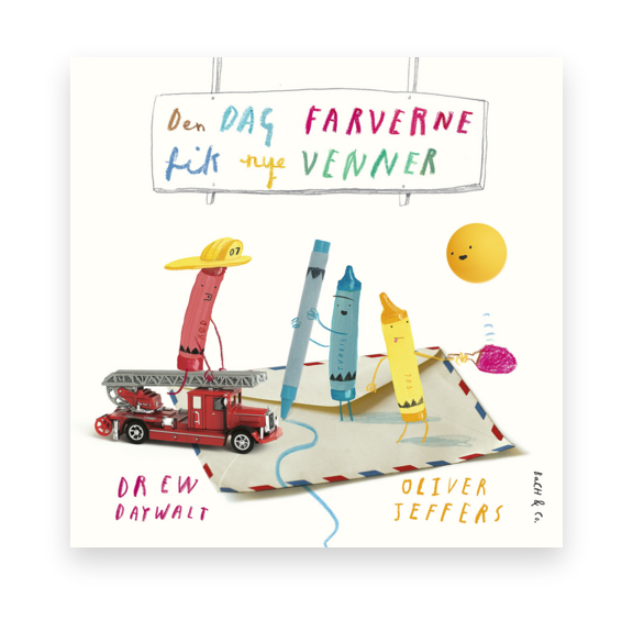 Forsiden på Den dag farverne fik nye venner