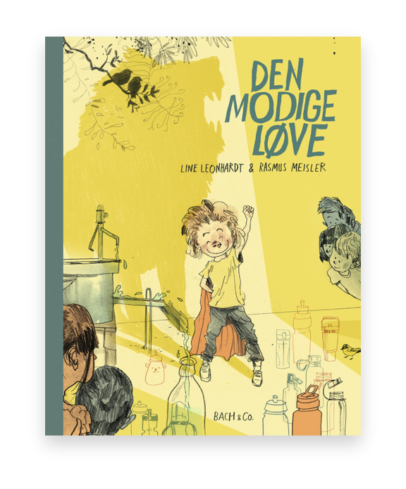 Forsiden på Den modige løve