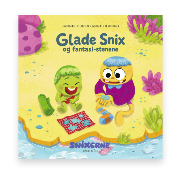 Forsiden på Snixerne – Glade Snix og fantasi-stenene